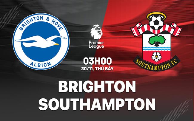 Brighton Hove Albion vs Southampton