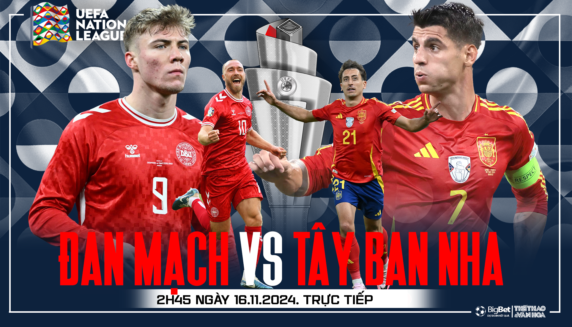 Dan Mach vs Tây Ban Nha