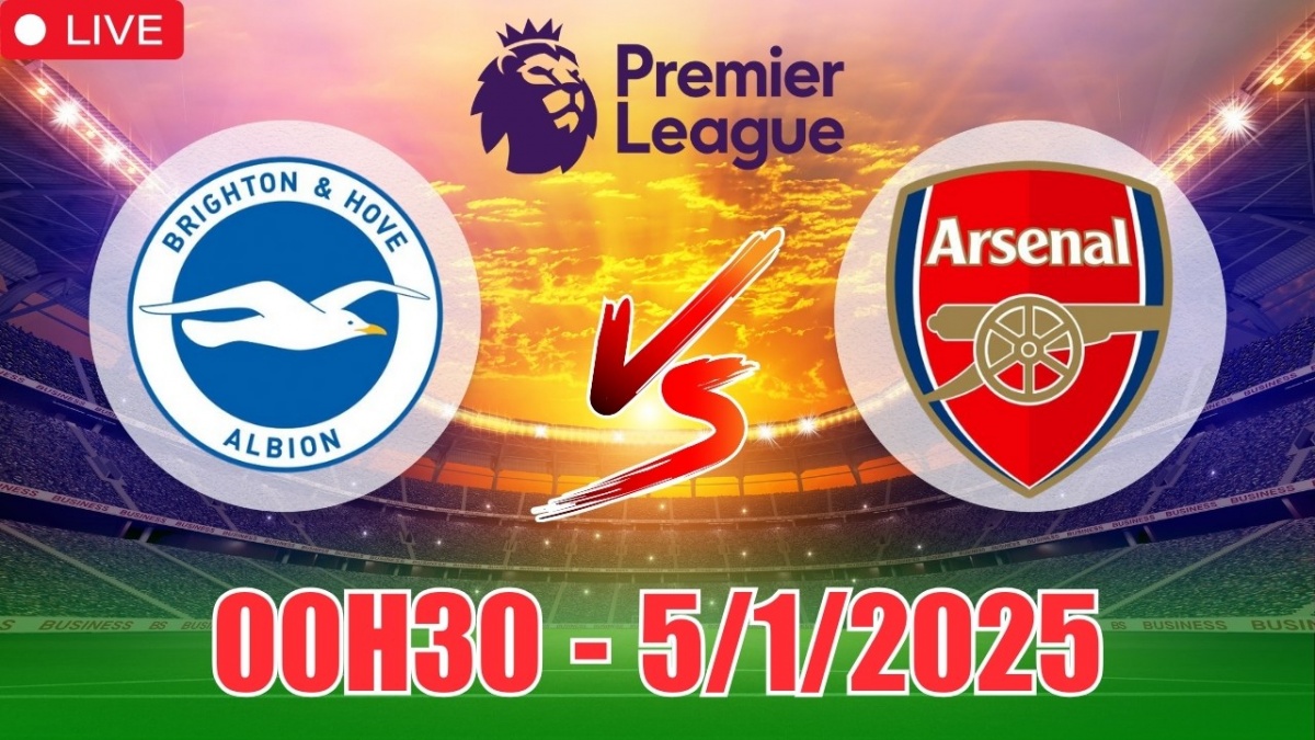 Brighton Hove Albion vs Arsenal